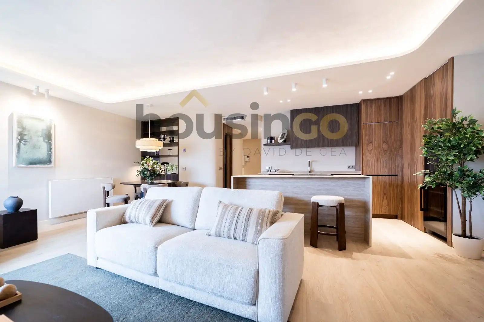 Wohnzimmer von Wohnung zum Verkauf in Madrid mit Klimaanlage, Heizung und Abstellraum