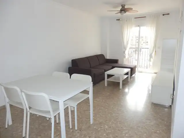 Living room of Flat for rent in Valencia  with Furnished, Oven and Washing machine