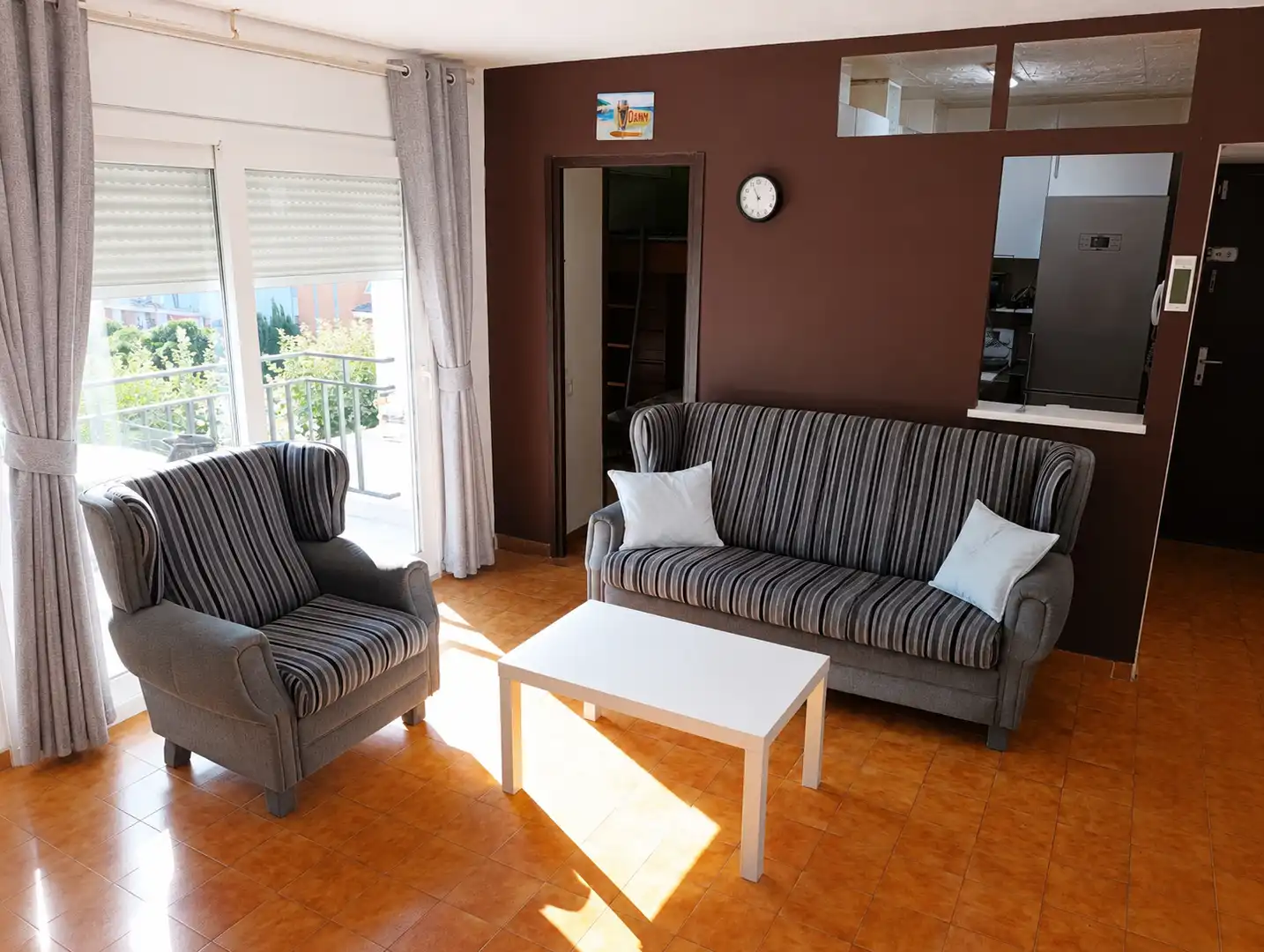 Wohnzimmer von Wohnung zum Verkauf in Calella mit Klimaanlage, Heizung und Abstellraum