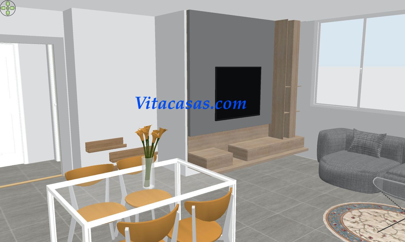 Sala d'estar de Local en venda en  Madrid Capital amb Aire condicionat, Moblat i Alarma