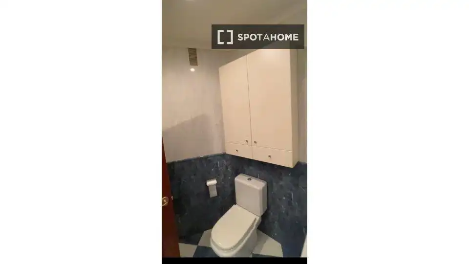 Baño de Piso para compartir en Bilbao  con Aire acondicionado y Terraza