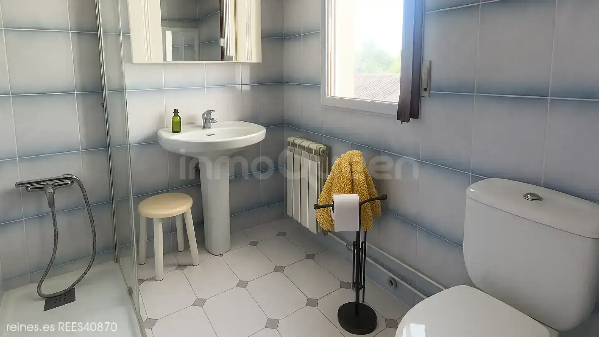 Bathroom of Houses for sale in Llanes  with Heating, Private garden and Terrace