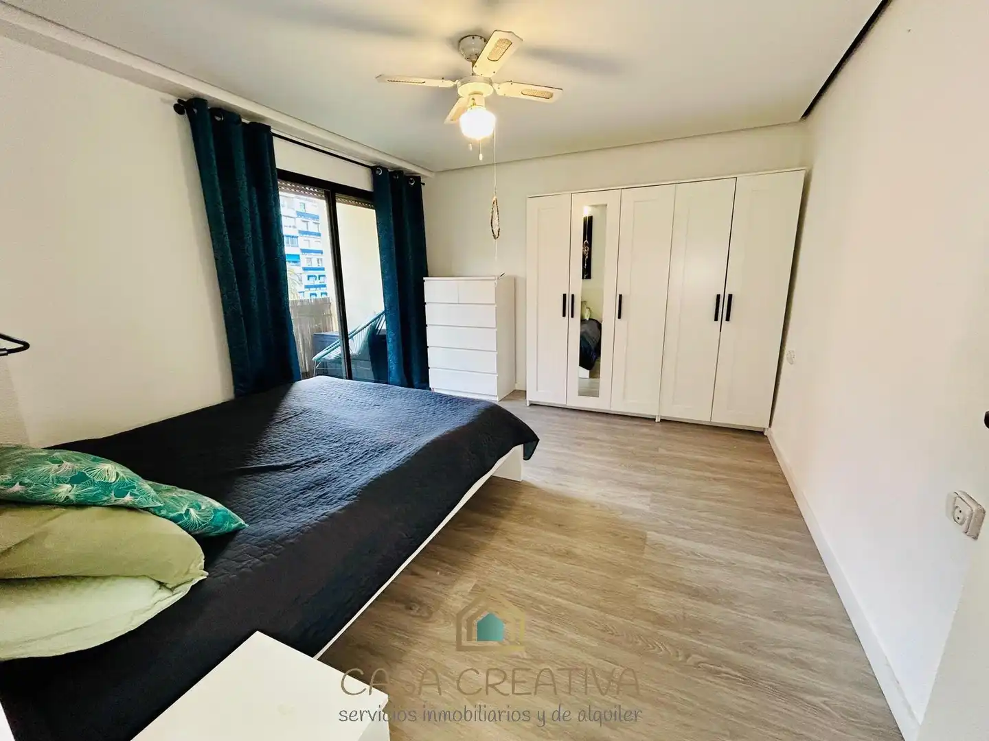 Schlafzimmer von Wohnung zum Verkauf in Gandia mit Privatgarten, Terrasse und Möbliert