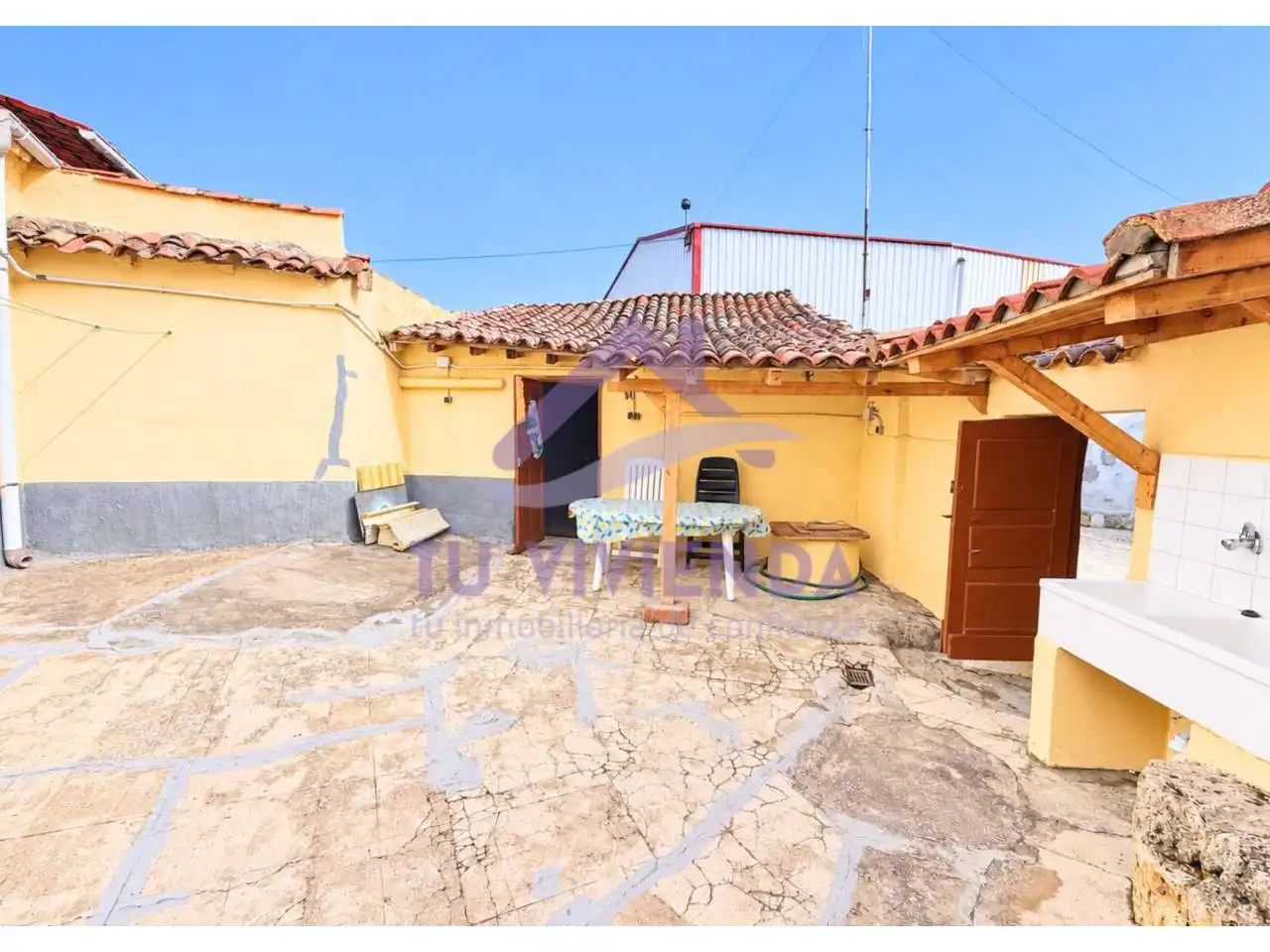 Vista exterior de Casa o chalet en venta en Villalcón con Amueblado