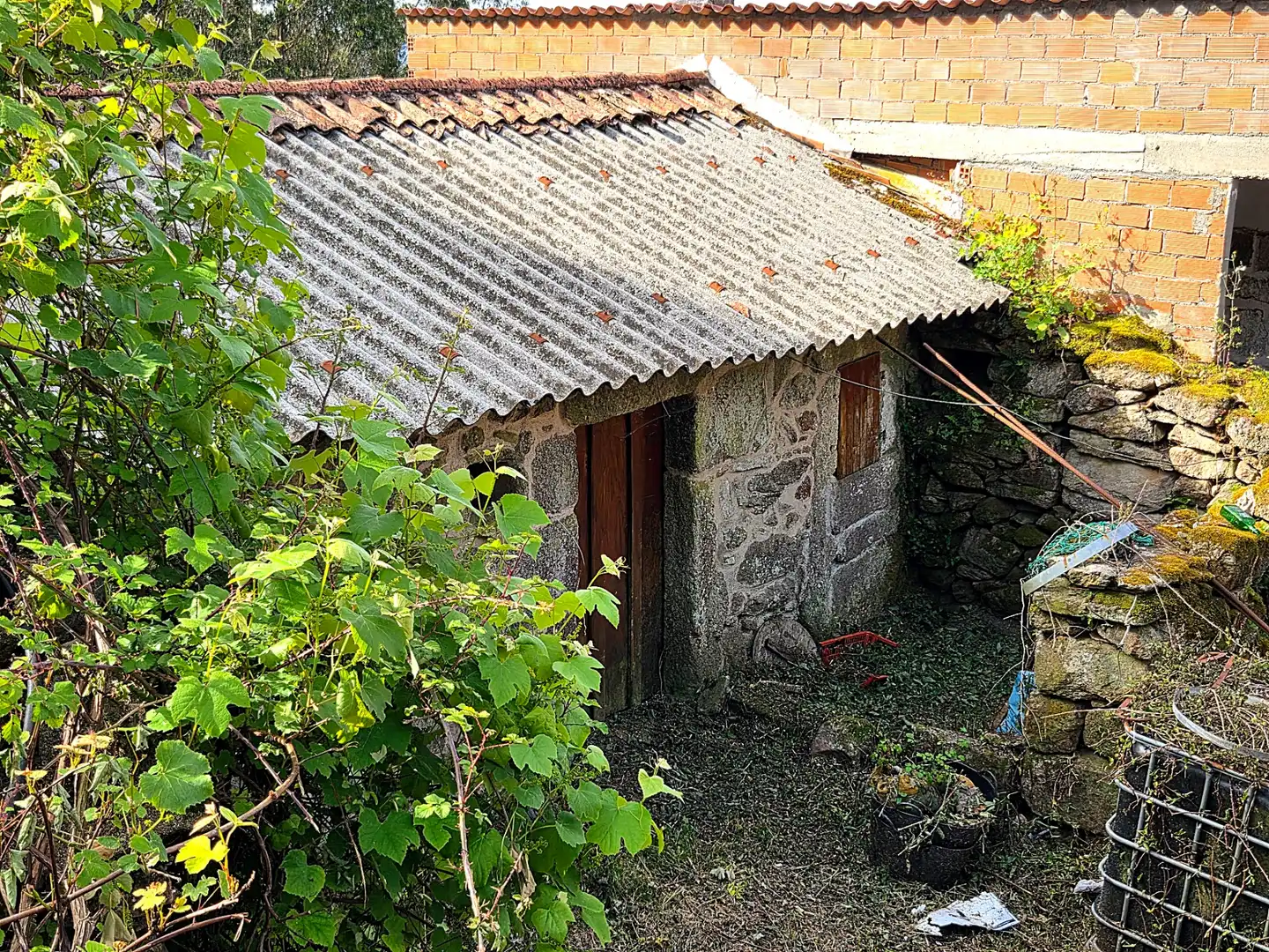 Vista exterior de Finca rústica en venta en Meis con Jardín privado y Terraza