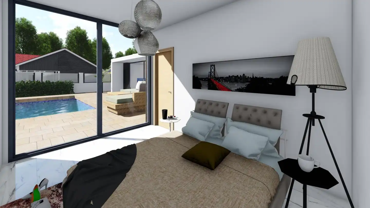 Habitación de Casa o chalet en venta en L'Ametlla de Mar  con Jardín privado y Piscina