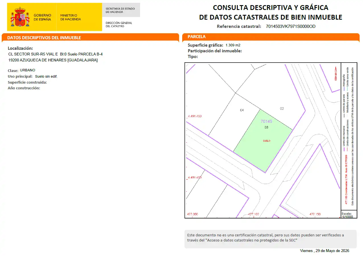Residencial en venta en Azuqueca de Henares