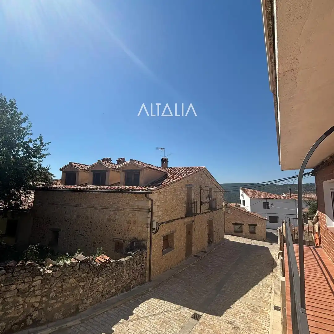 Exterior view of Flat for sale in Poyatos  with Terrace