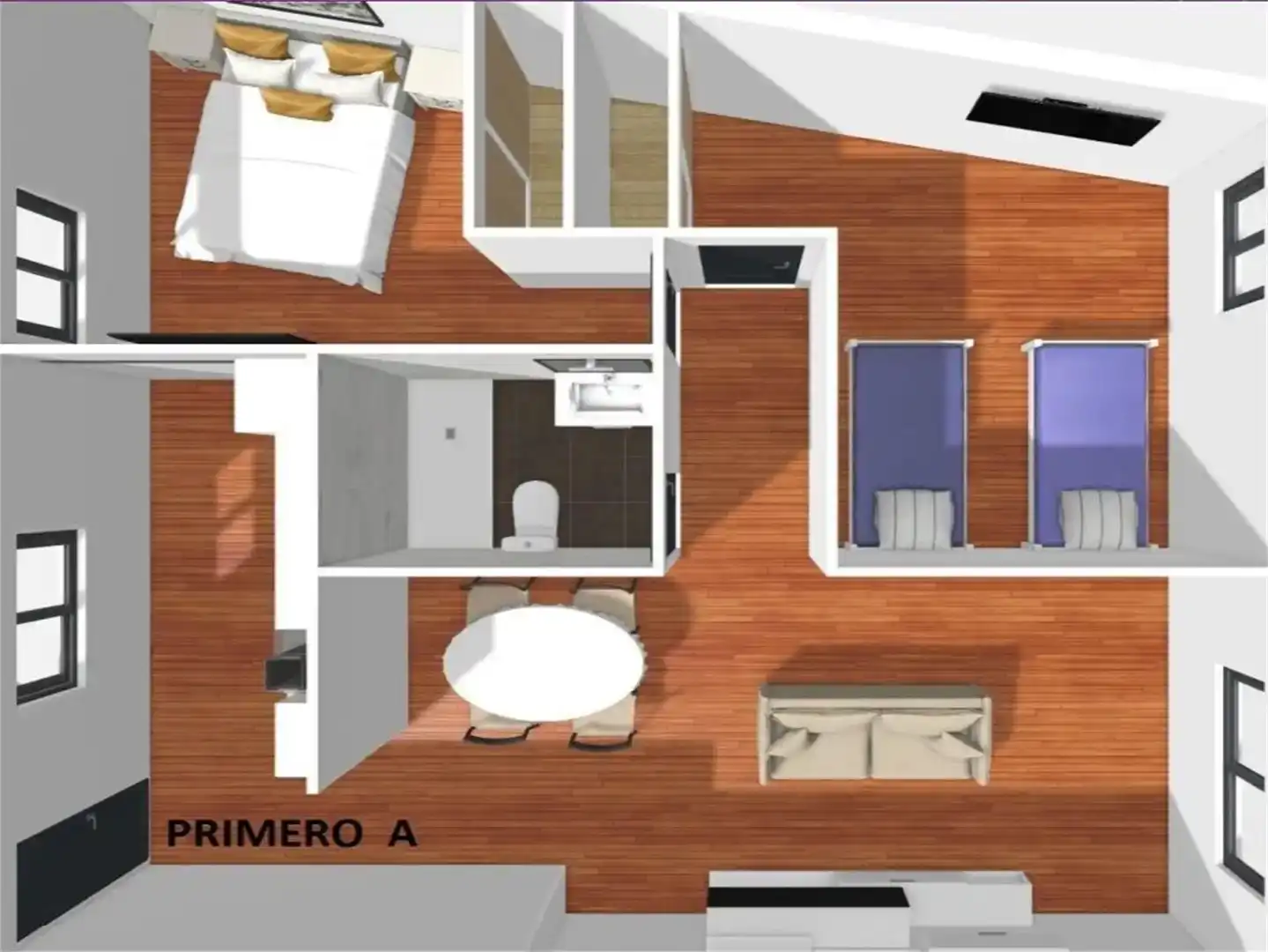Piso en venta en Muel con Aire acondicionado, Parquet y Trastero