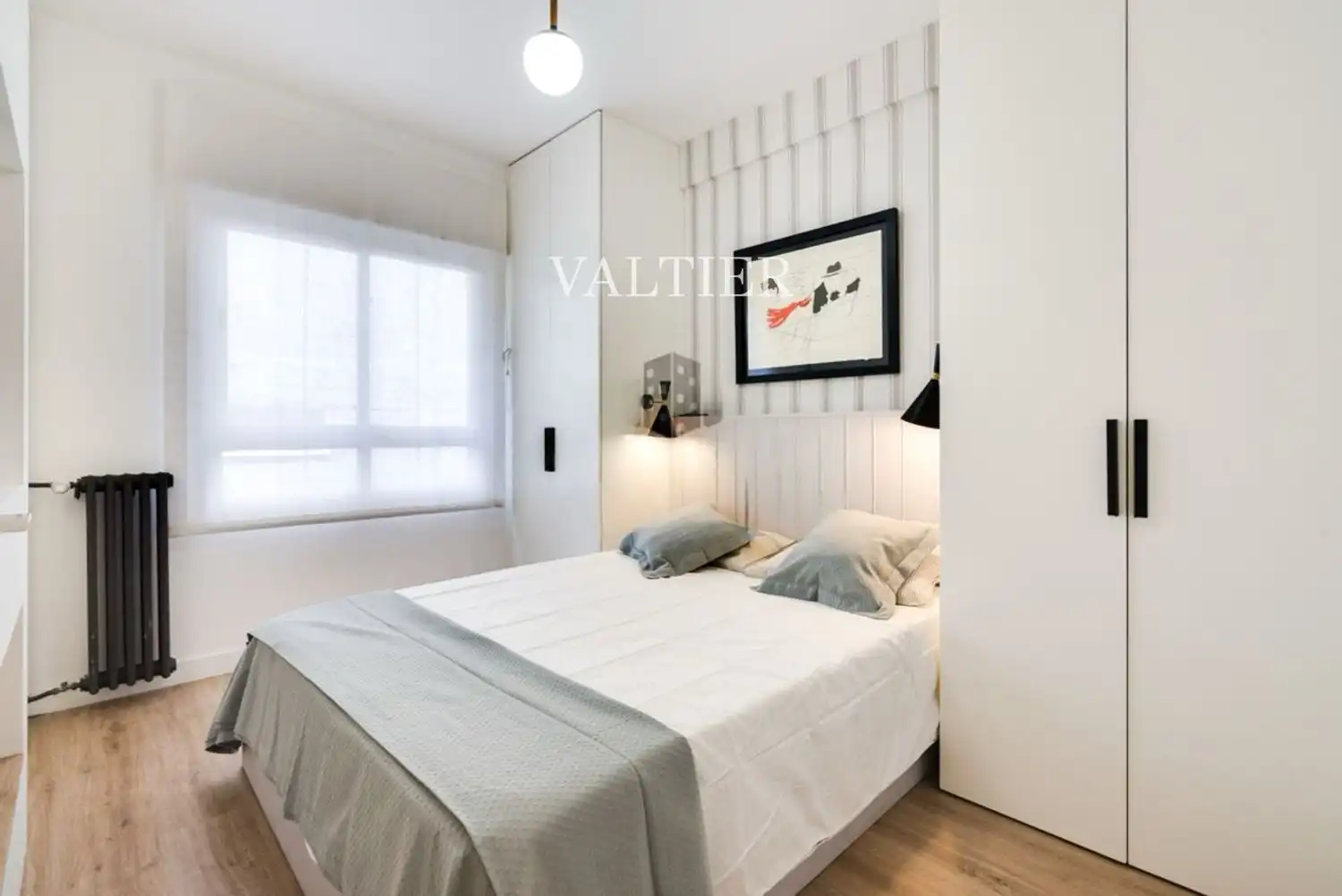 Bedroom of Flat for rent in Madrid  with Air Conditioner, Heating and Furnished