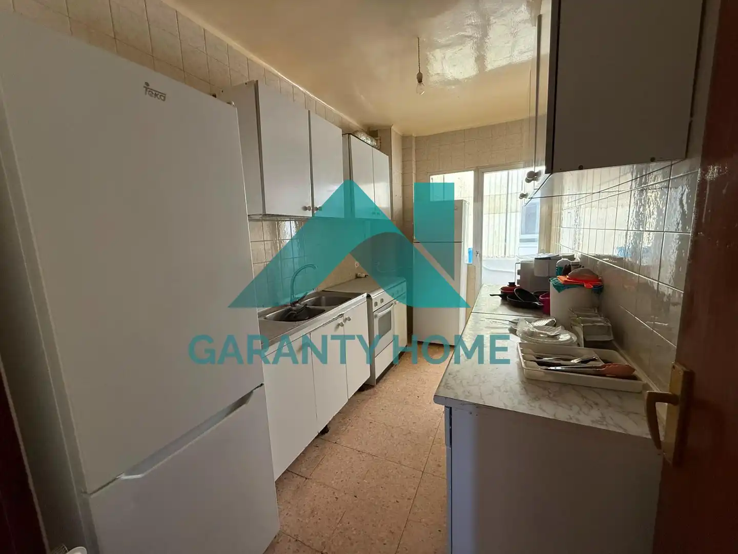 Küche von Wohnung zur Miete in Cáceres mit Heizung, Terrasse und Möbliert