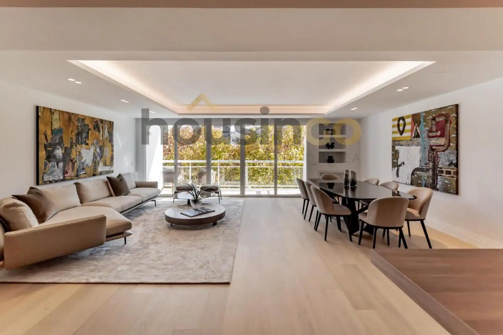 Living room of Flat for sale in Madrid  with Air Conditioner, Heating and Terrace