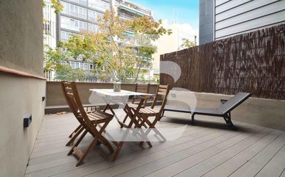 Terrace of Flat for sale in  Barcelona Capital  with Heating, Terrace and Oven