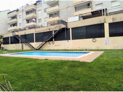 Swimming pool of Flat for sale in Viladecavalls  with Air Conditioner, Heating and Parquet flooring