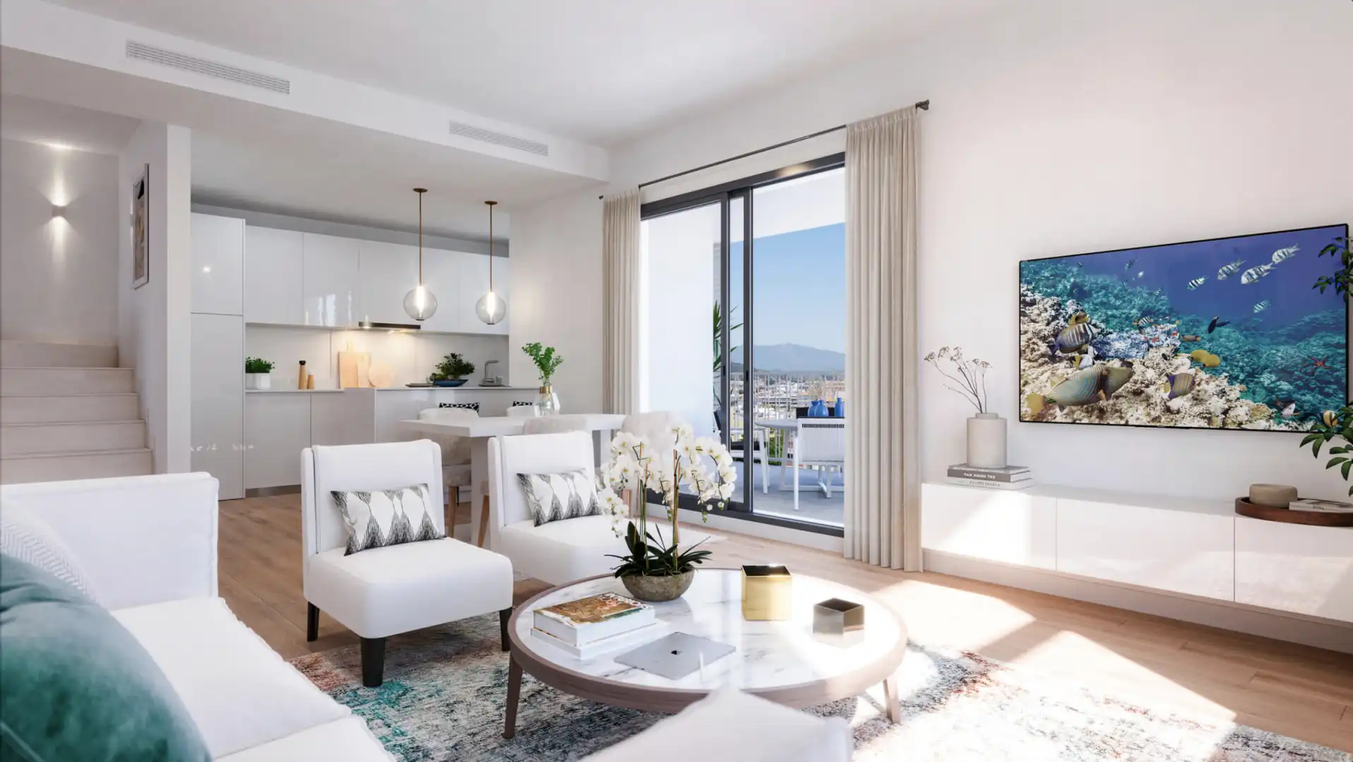 Apartament amb terrassa en venda a Estepona Pueblo, imagen 5