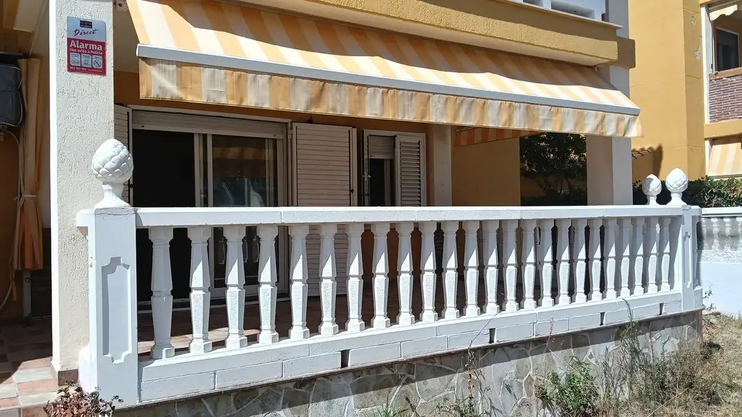Terrasse von Wohnungen zum Verkauf in Xeraco mit Klimaanlage, Privatgarten und Terrasse
