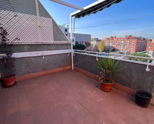 Terrace of Attic to rent in  Madrid Capital  with Air Conditioner, Heating and Parquet flooring