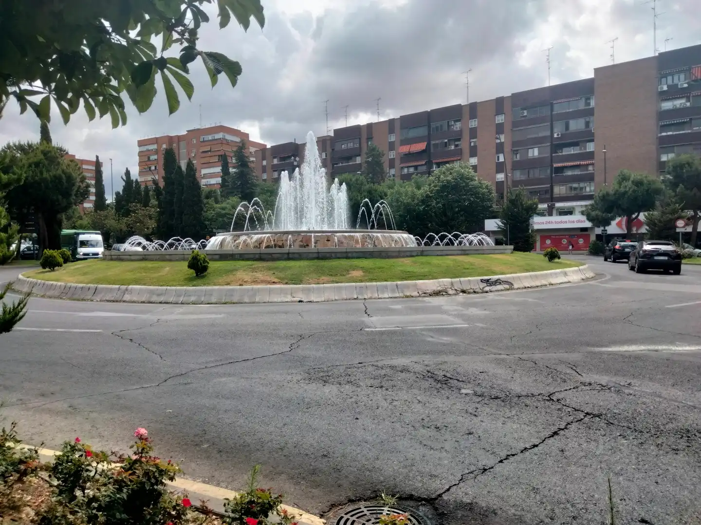 Vista exterior de Garatge en venda en Móstoles