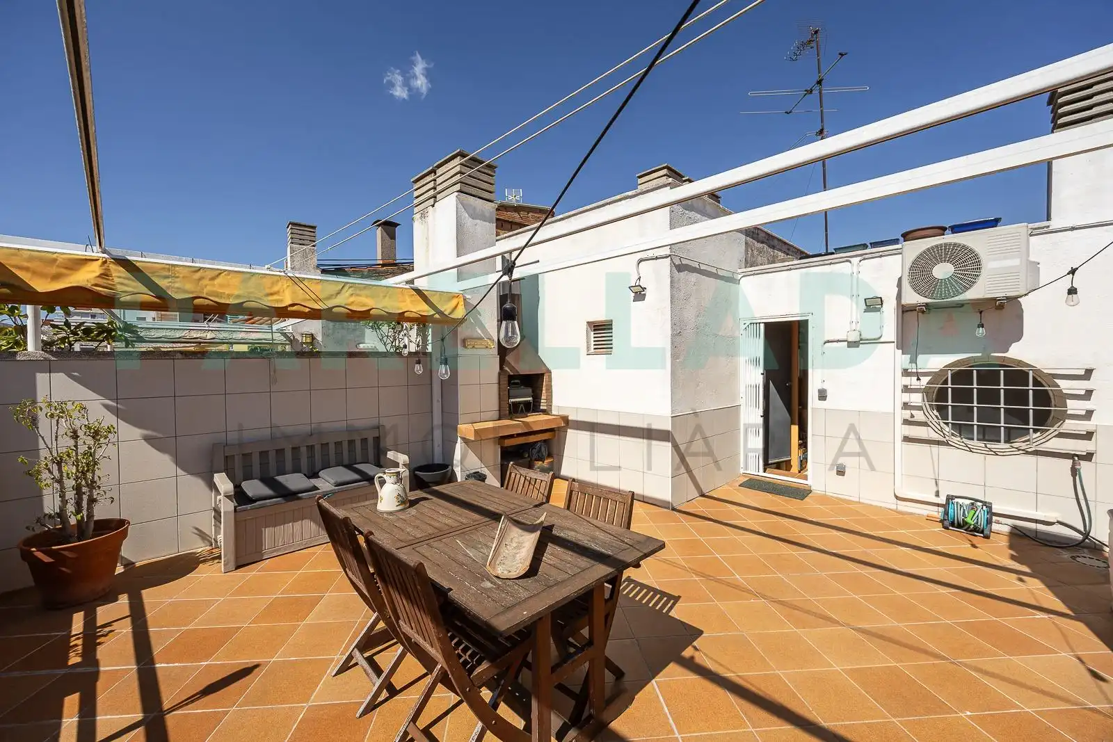 Terrace of Duplexes for sale in Badalona  with Air Conditioner, Heating and Terrace