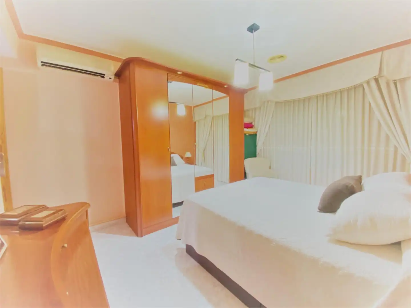 Bedroom of Flat for sale in Lorca  with Air Conditioner, Heating and Furnished