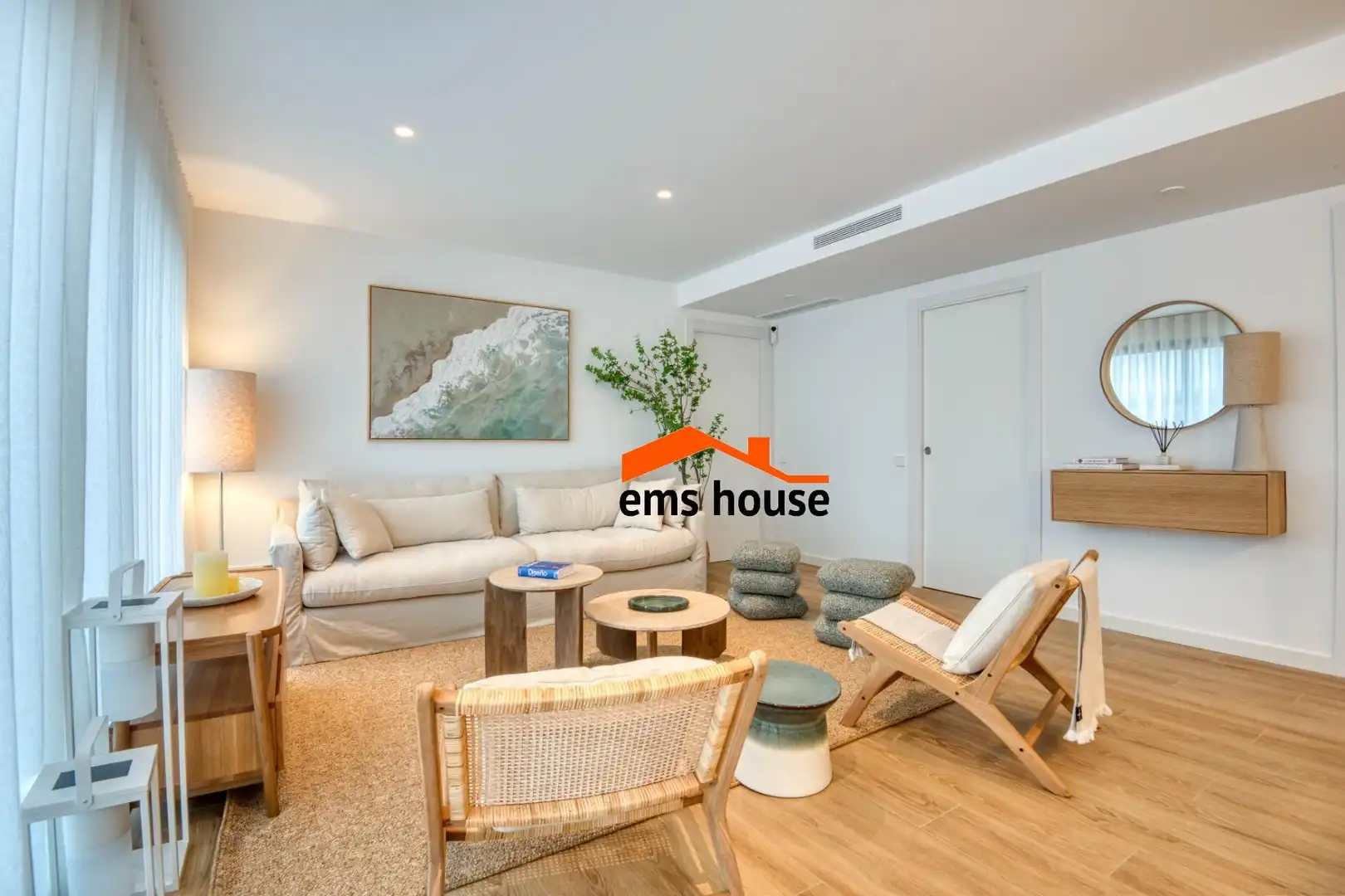 Sala de estar de Ático en venta en Calonge i Sant Antoni con Terraza, Trastero y Amueblado