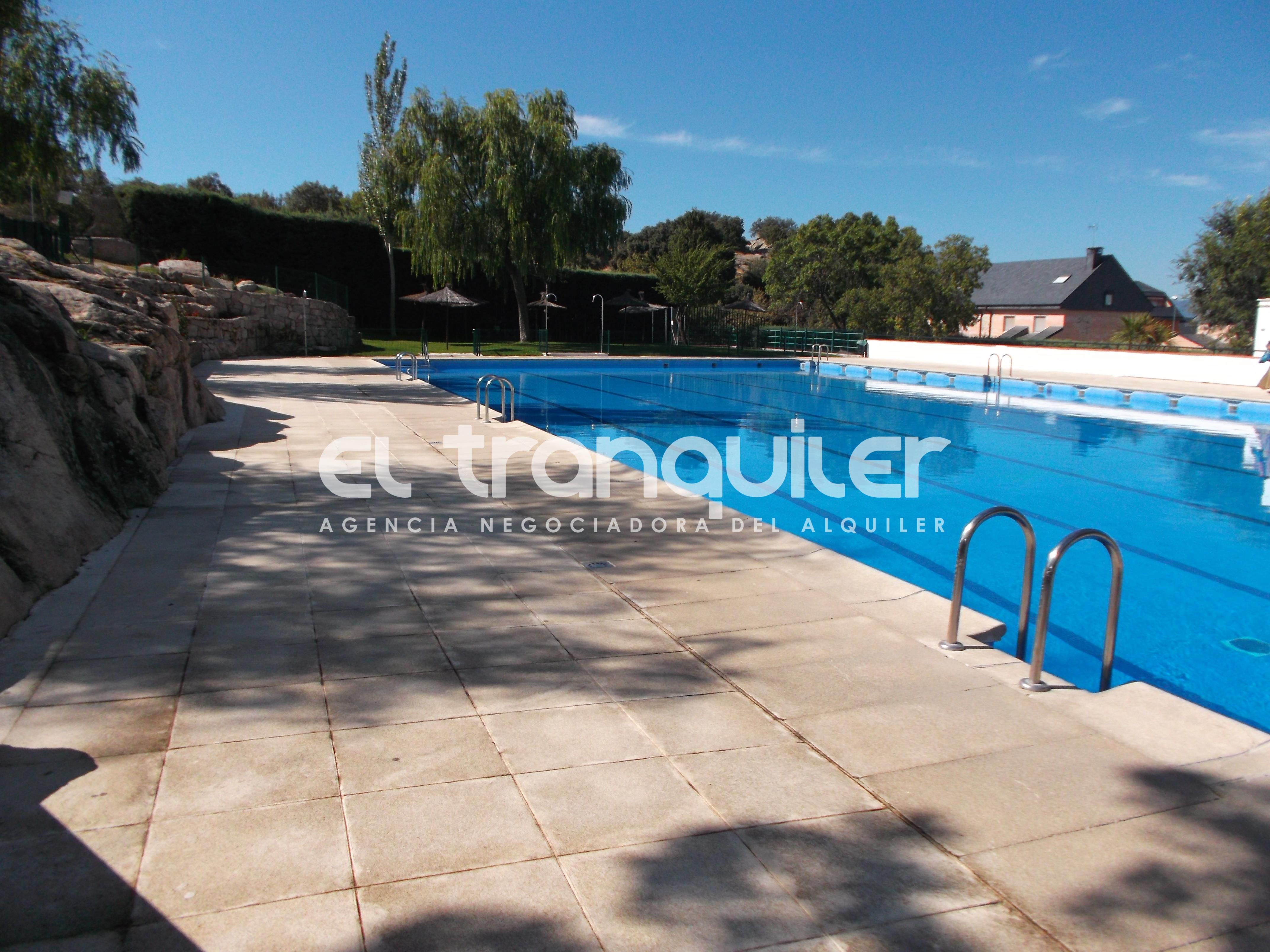 Swimming pool of Flat to rent in Collado Villalba  with Air Conditioner, Terrace and Swimming Pool