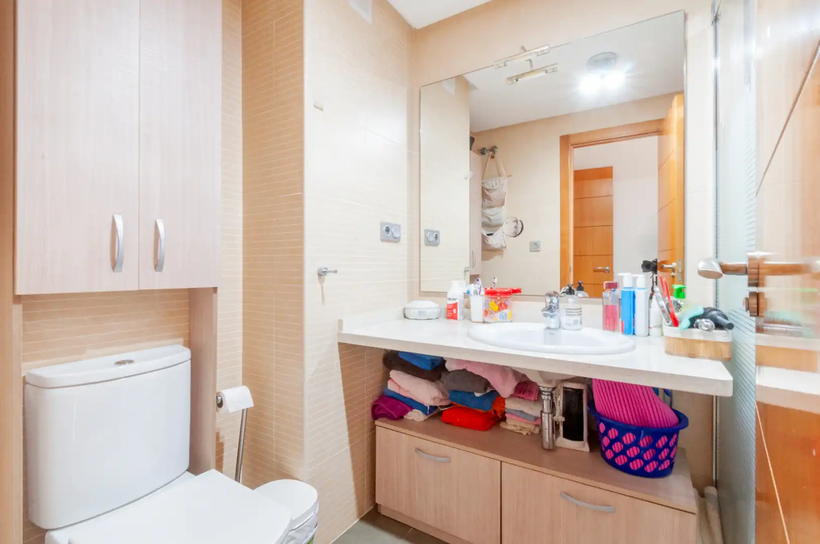 Bathroom of Flat for sale in Roquetas de Mar  with Furnished, Oven and Washing machine