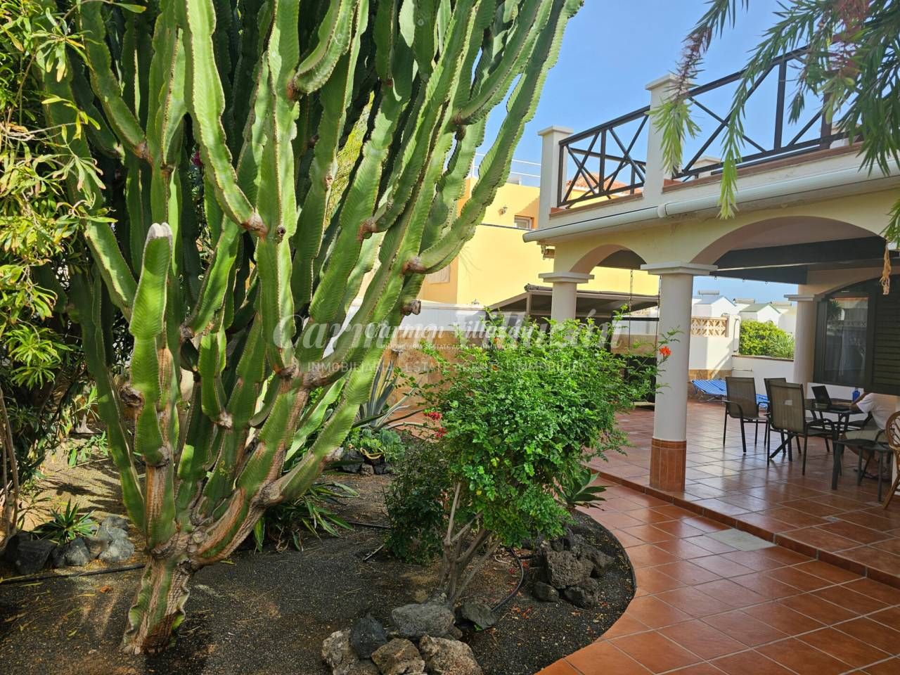 Exterior view of House or chalet for sale in La Oliva  with Private garden, Terrace and Furnished