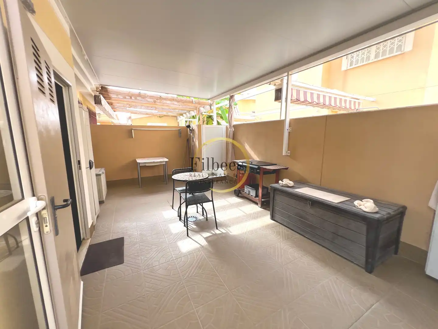 Terrassa de Finca rústica en venda en Mazarrón amb Aire condicionat, Jardí privat i Terrassa