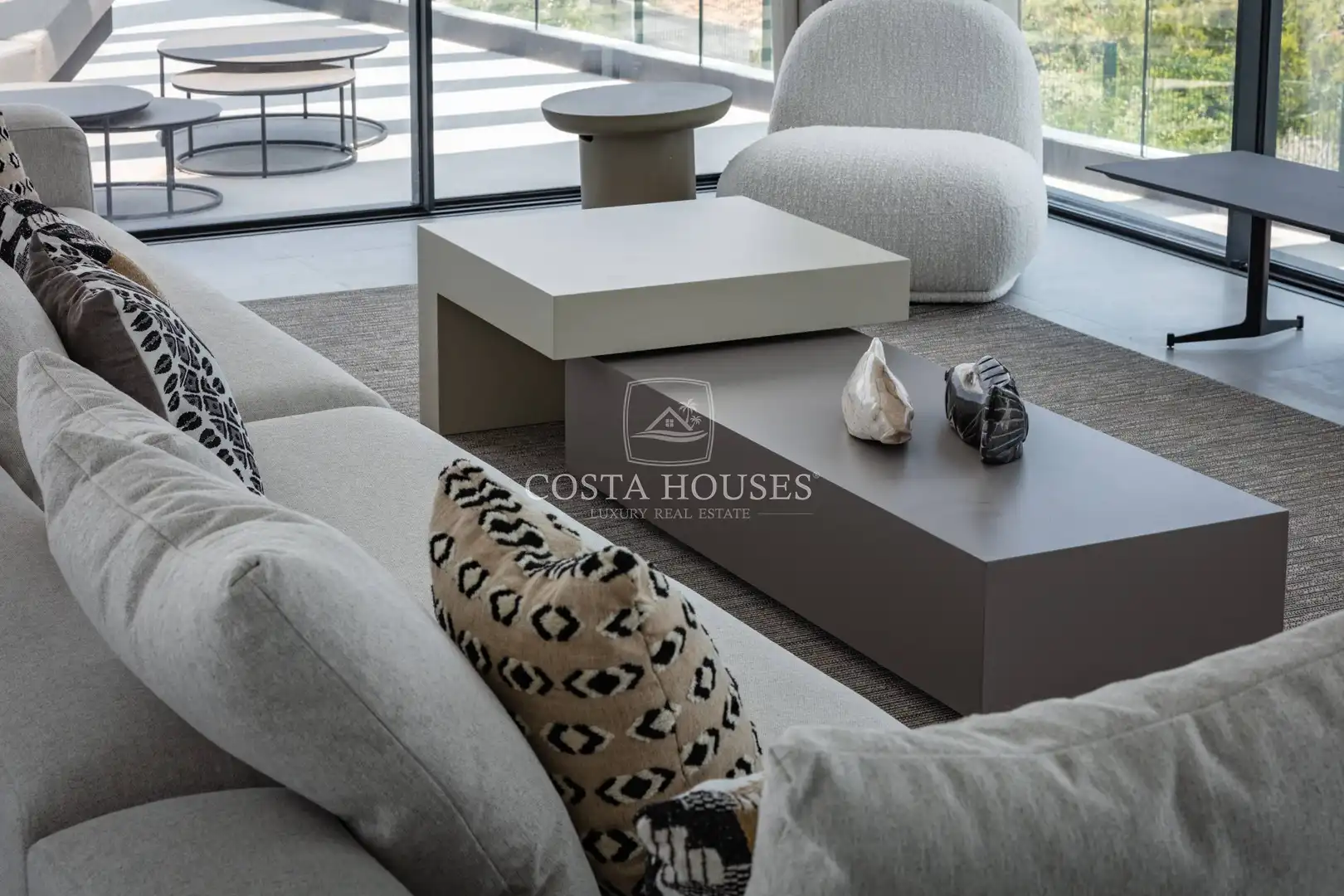 Living room of Houses for sale in Jávea / Xàbia  with Air Conditioner, Heating and Private garden