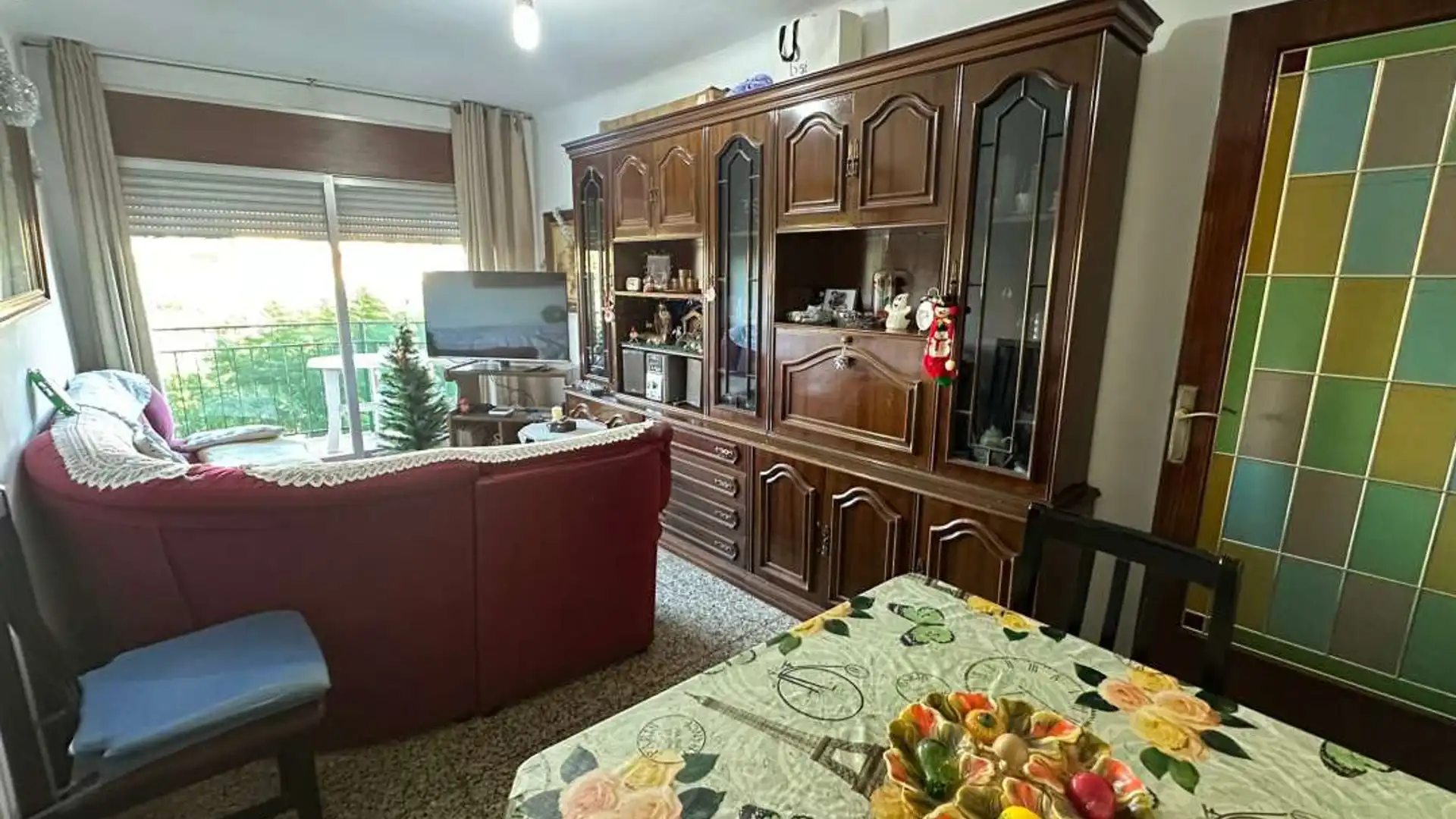 Living room of Flat for sale in  Barcelona Capital  with Heating