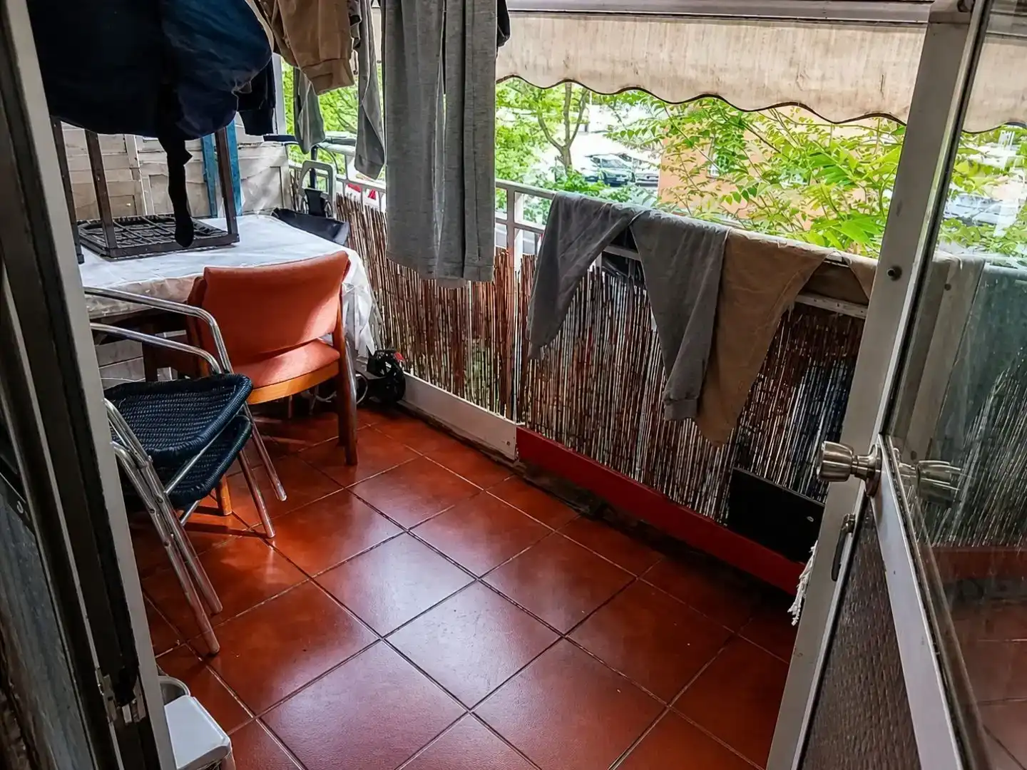 Balcony of Flat for sale in Villa de Vallecas
