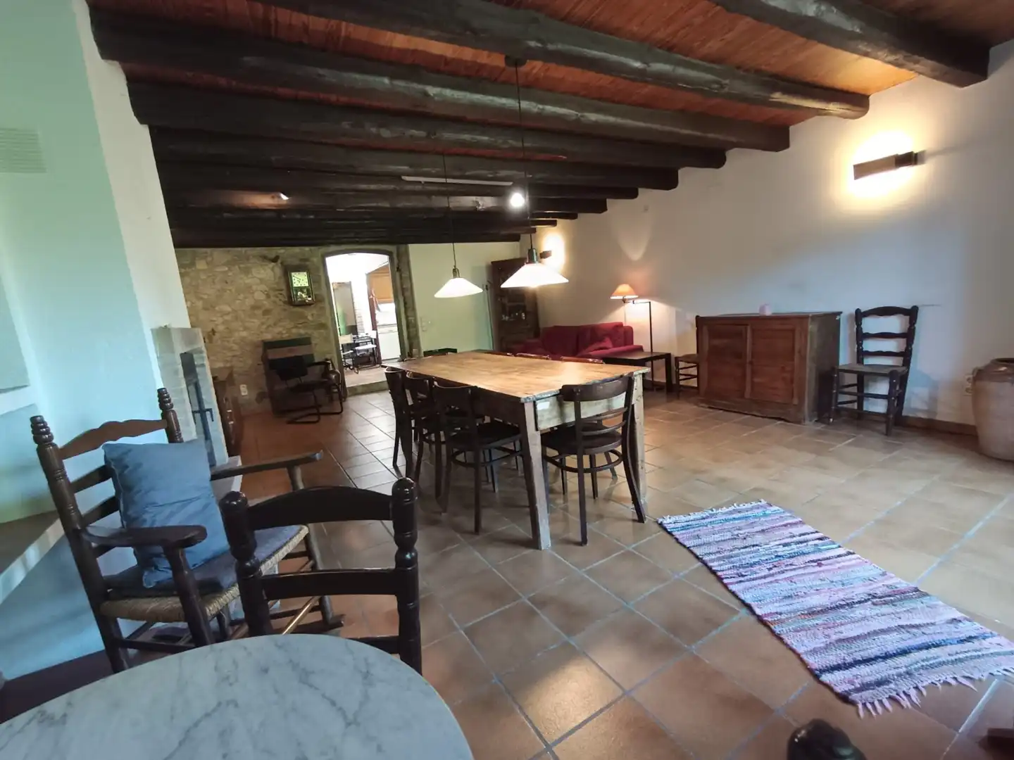 Comedor de Casa adosada en venta en Vilablareix con Calefacción, Terraza y Balcón