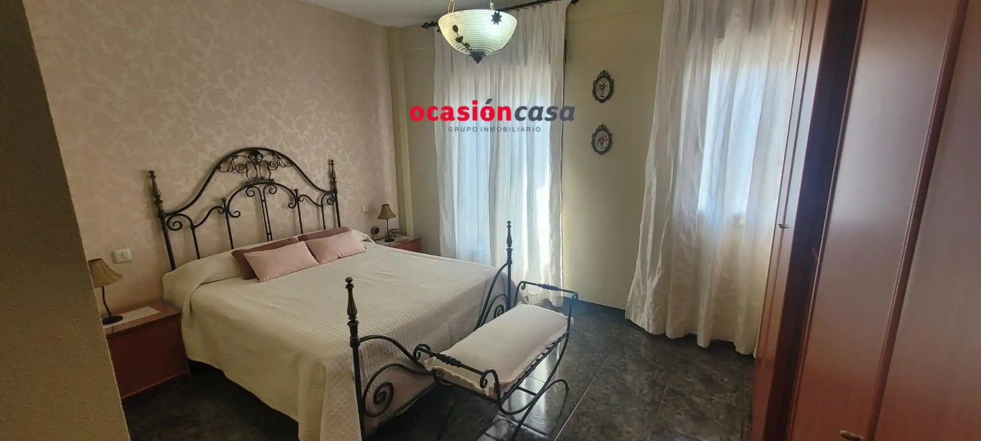 Bedroom of Houses for sale in Villanueva de Córdoba  with Air Conditioner and Terrace