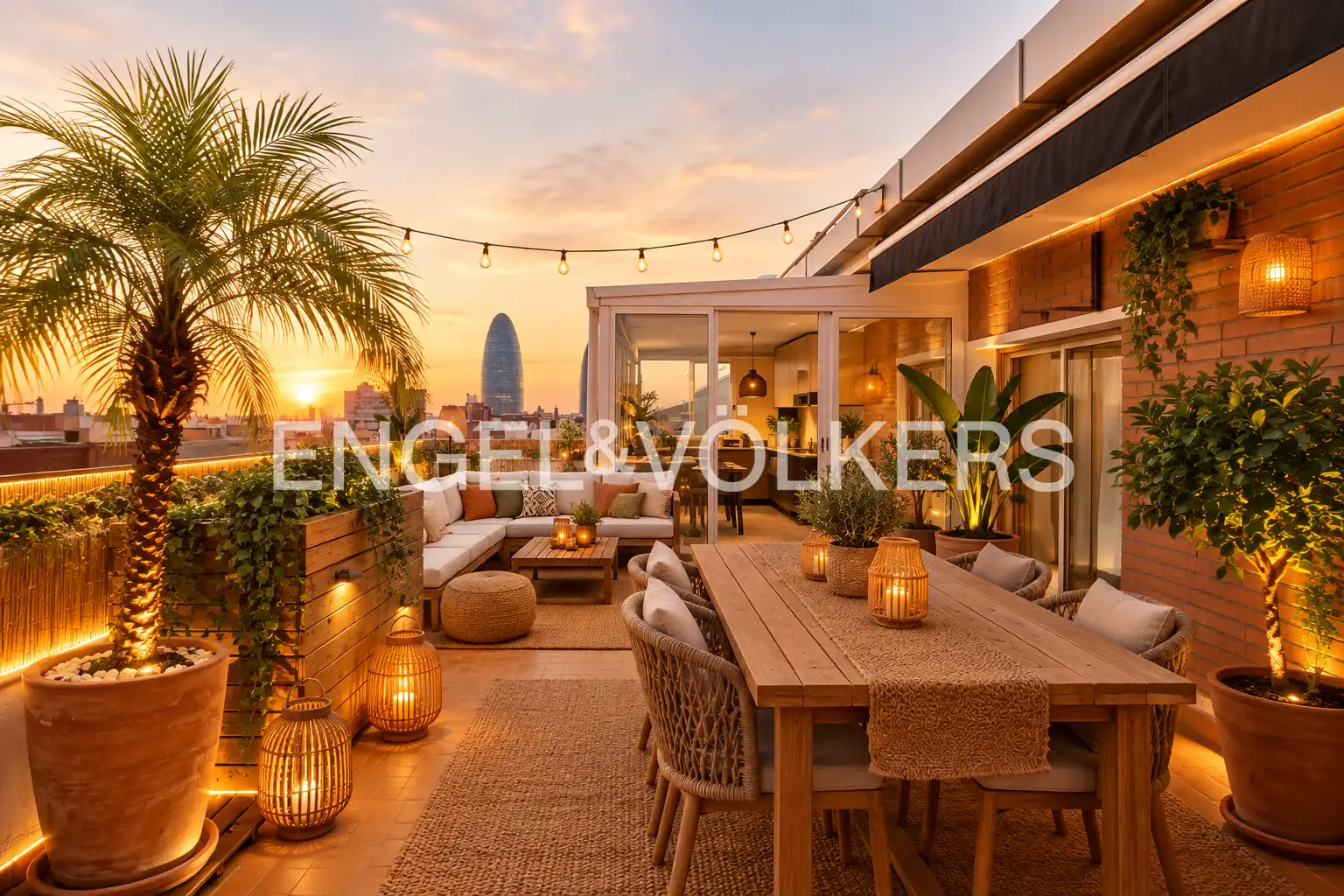 Terrace of Attic for sale in Sant Martí
