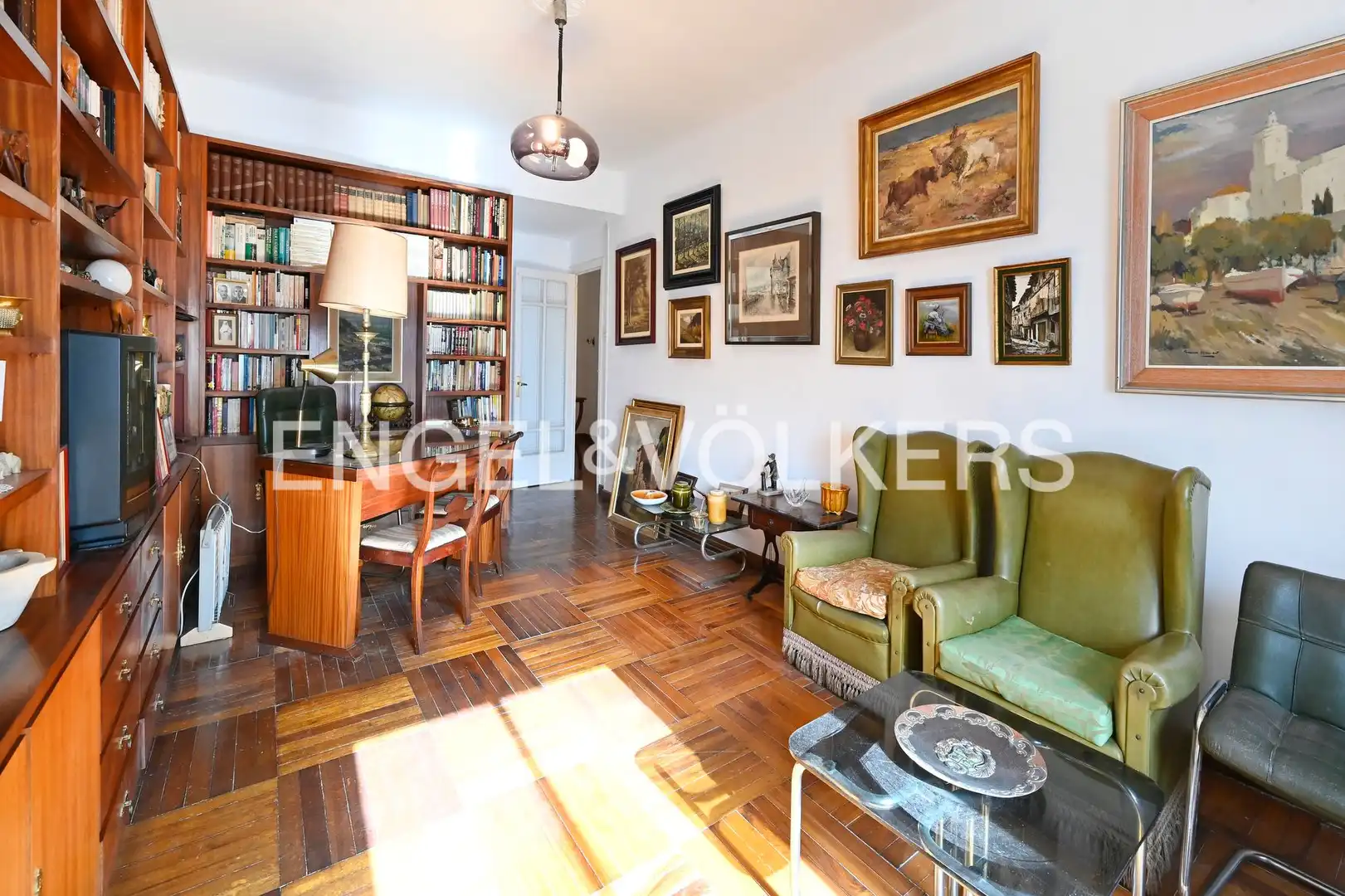 Wohnzimmer von Wohnung zum Verkauf in Santander mit Heizung und Terrasse