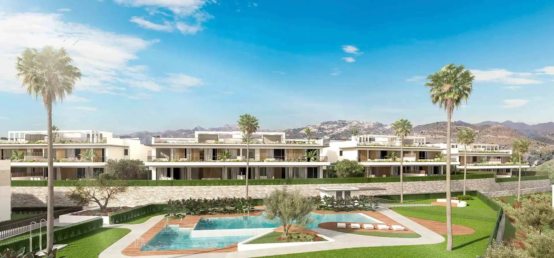 Vista exterior de Àtic en venda en Marbella amb Aire condicionat, Calefacció i Jardí privat