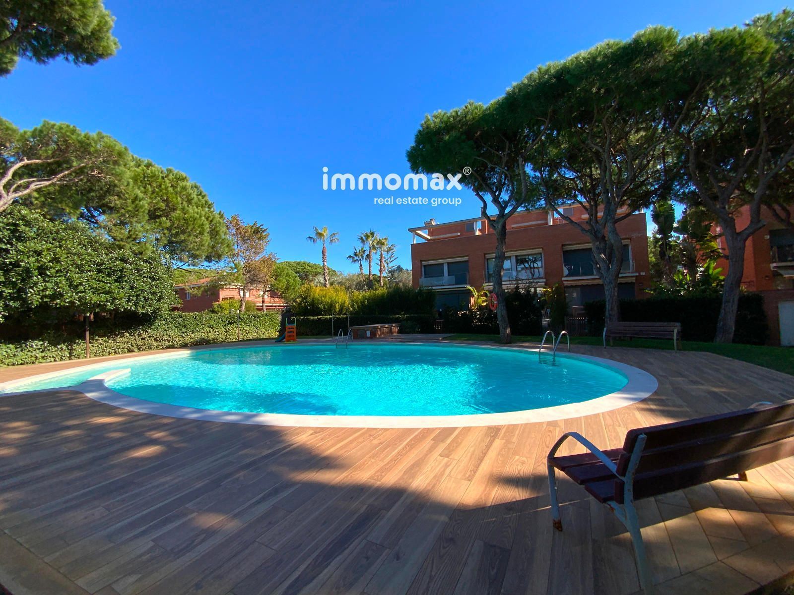 Jardí de Casa adosada de lloguer en Gavà amb Aire condicionat, Calefacció i Piscina
