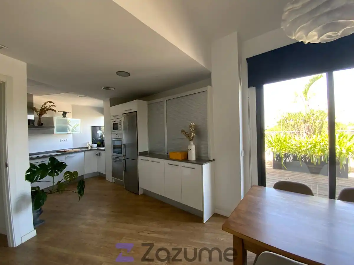 Cocina de Ático de alquiler en Paiporta con Aire acondicionado, Calefacción y Parquet