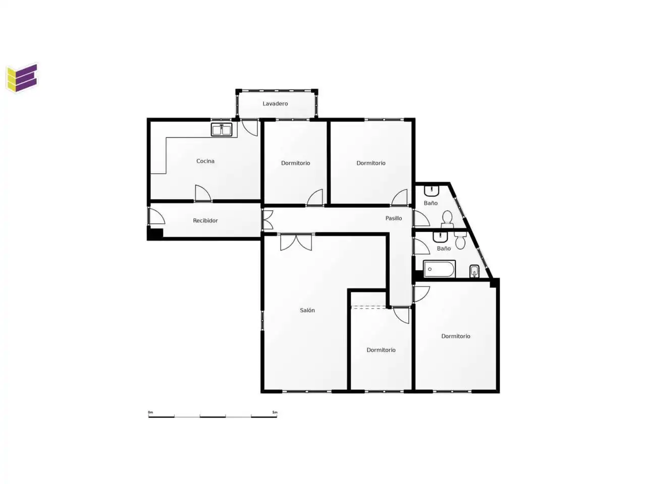 Appartamento con terrazza in vendita a Calle Valiña 12, imagen 28