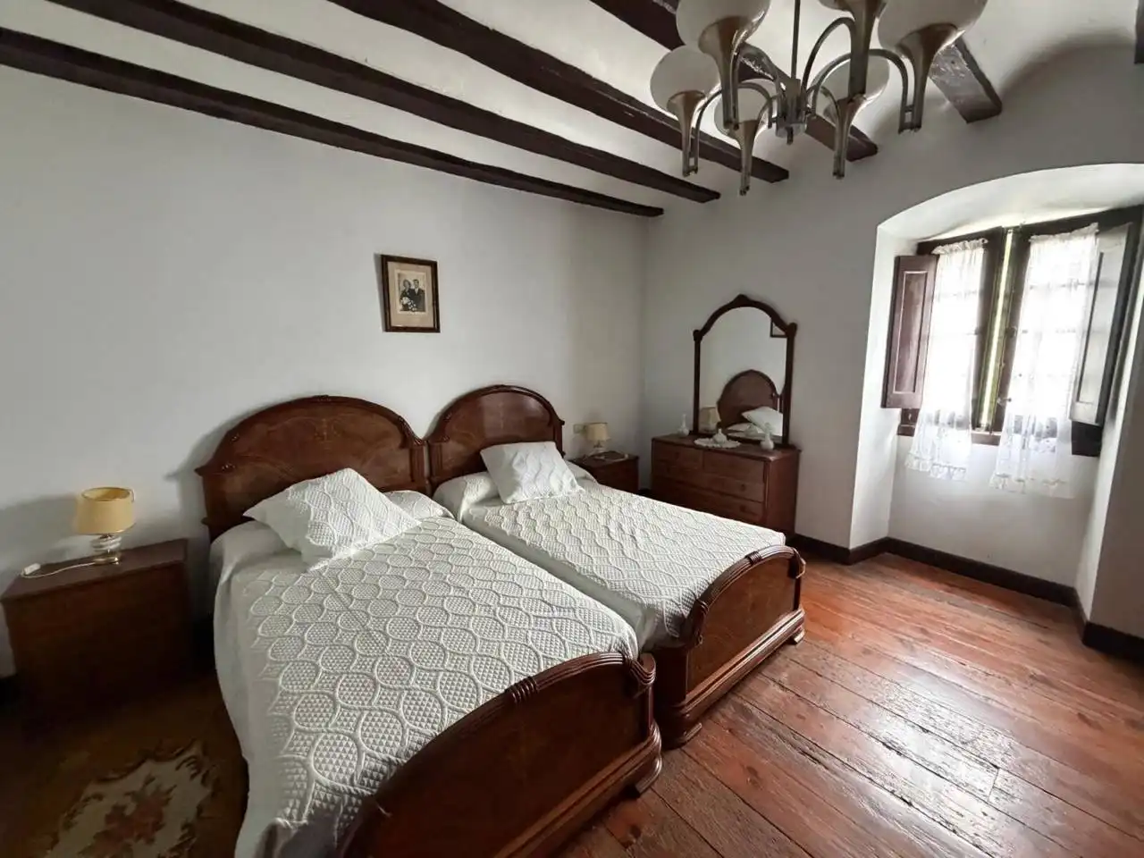 Bedroom of Houses for sale in Hernialde  with Private garden, Terrace and Furnished