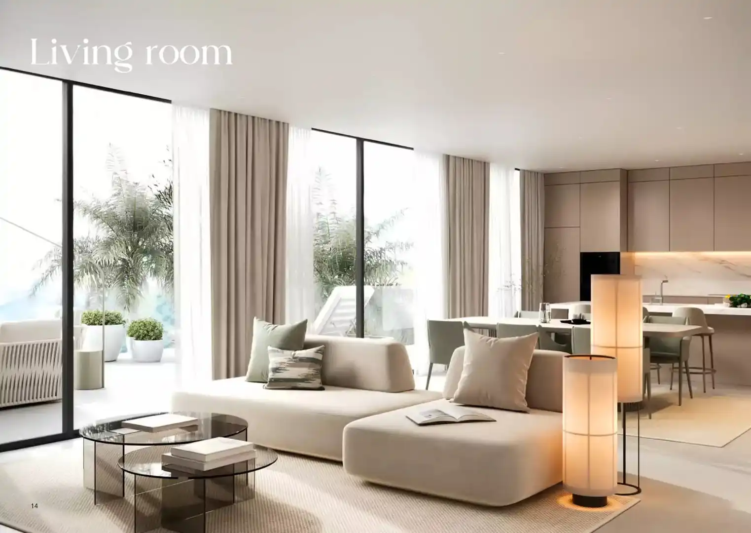 Living room of Flat for sale in Costa Natura