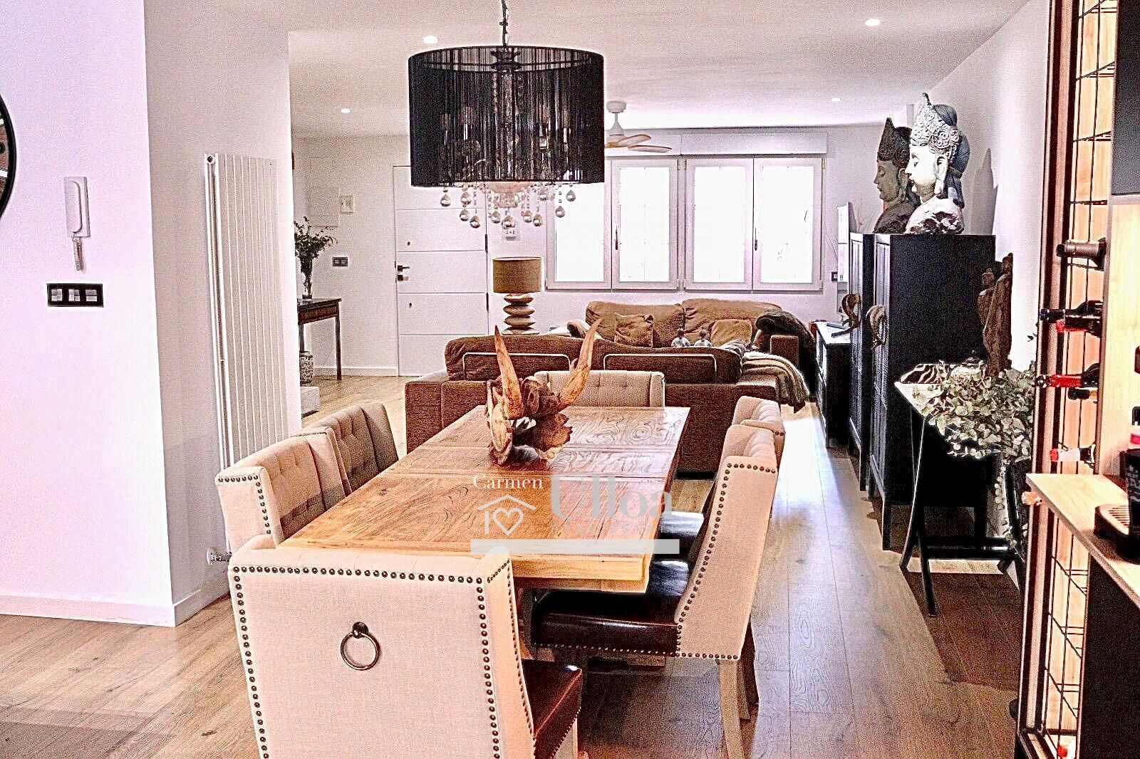 Dining room of Single-family semi-detached for sale in Alicante / Alacant  with Heating, Private garden and Parquet flooring