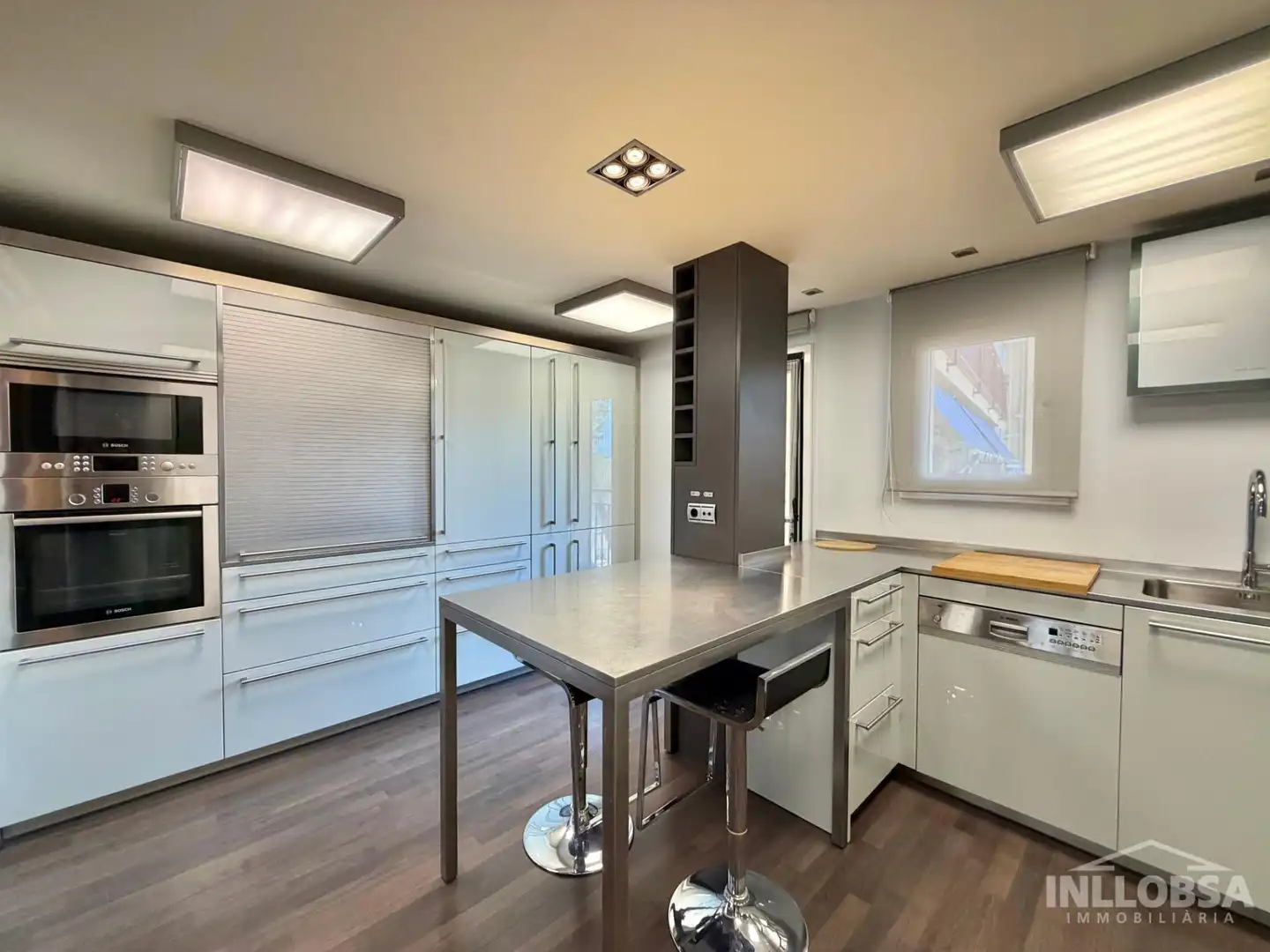 Cocina de Piso de alquiler en Manresa con Aire acondicionado, Calefacción y Parquet