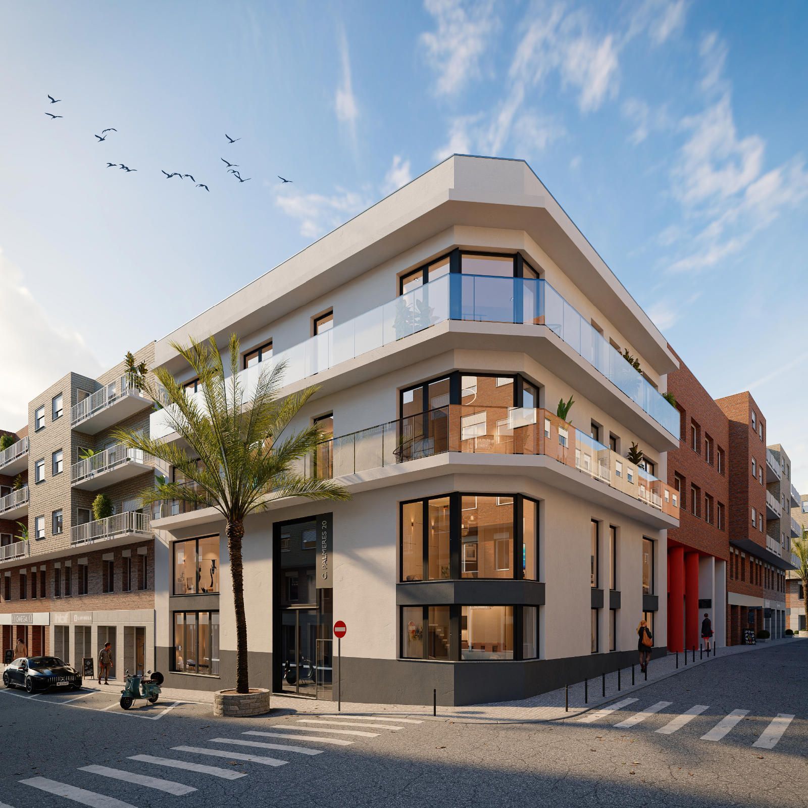 Exterior view of Attic for sale in  Barcelona Capital  with Heating, Terrace and Oven