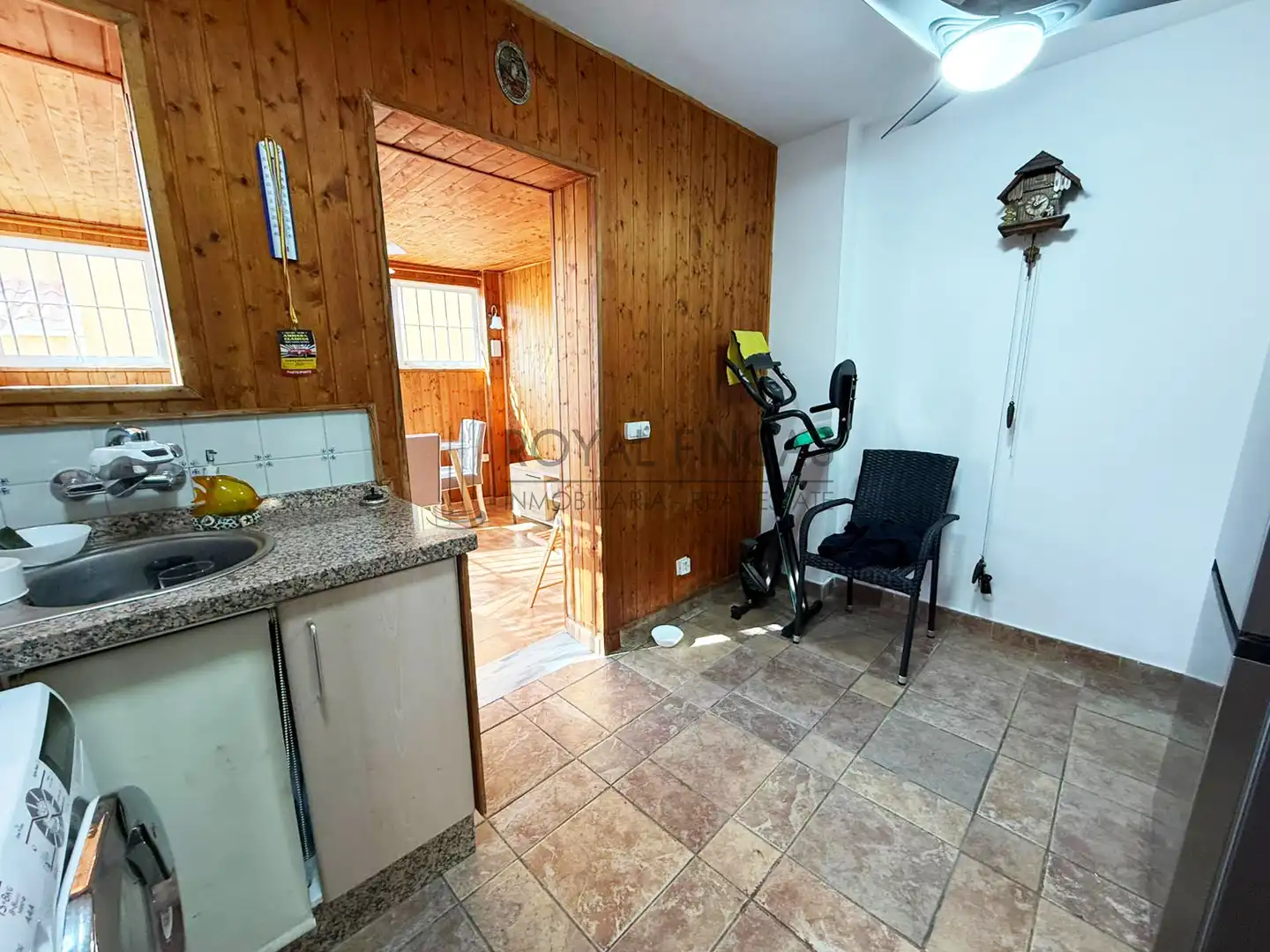 Cocina de Casa adosada en venta en Torremolinos con Aire acondicionado, Jardín privado y Terraza