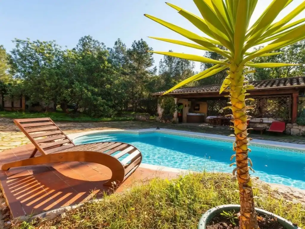 Piscina de Casa o xalet en venda en Borriol