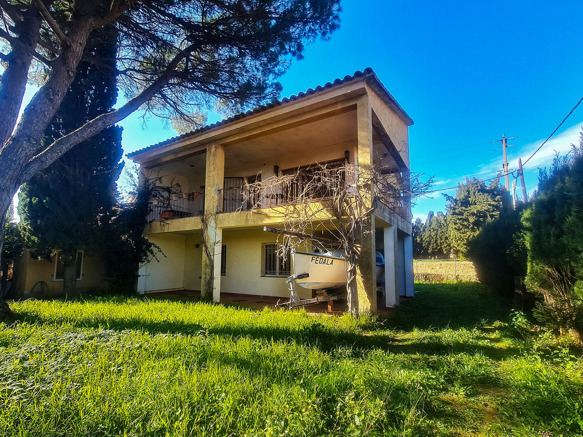 Vista exterior de Casa o xalet en venda en L'Estartit amb Jardí privat, Terrassa i Balcó
