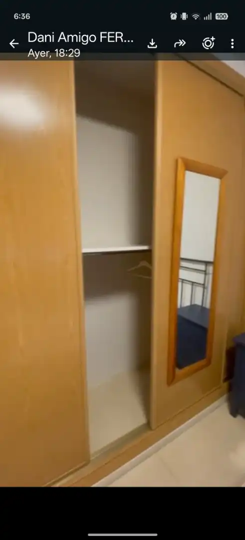 Bedroom of Flat for rent in Valmojado  with Heating, Oven and Washing machine