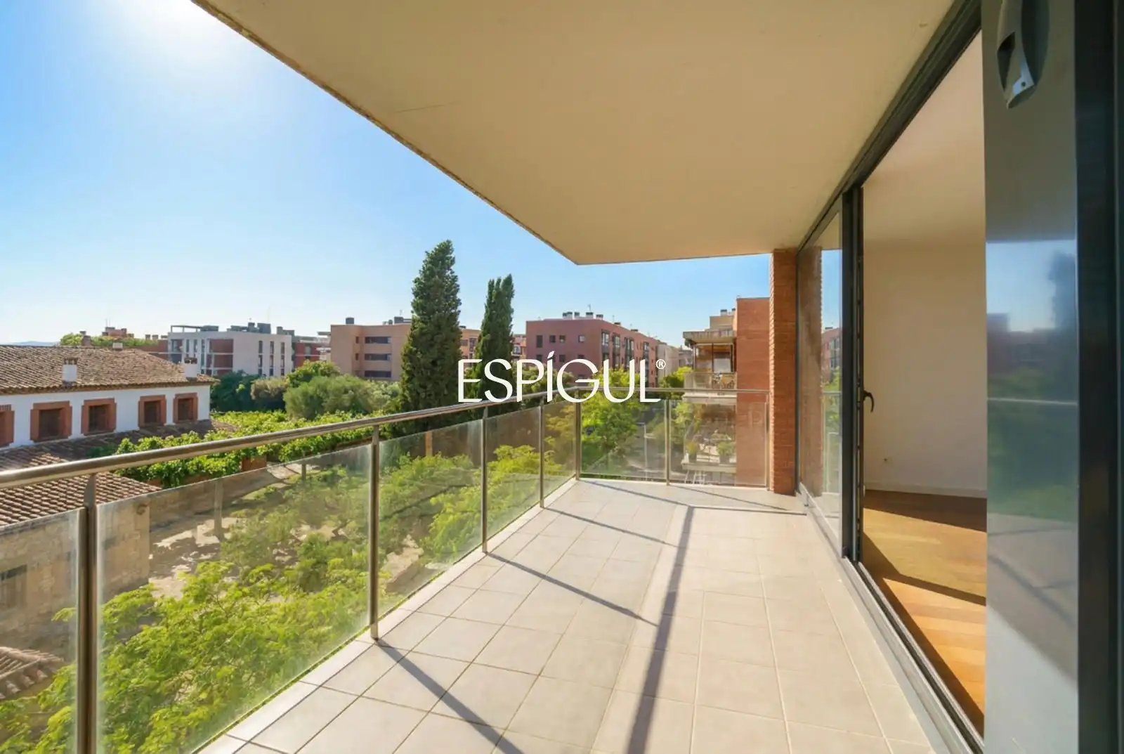 Terrace of Flat for sale in Sant Cugat del Vallès  with Air Conditioner, Heating and Parquet flooring